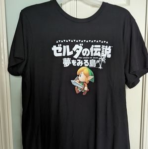 Plus size Zelda Link's Awakening t-shirt